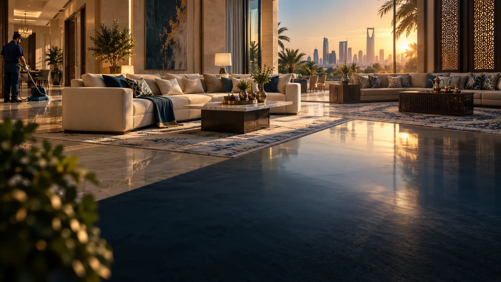 خدمات الرواد لتنظيف المنازل والفلل في الرياض